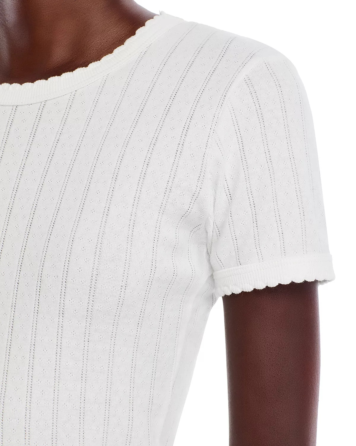 Pointelle Tee - 10