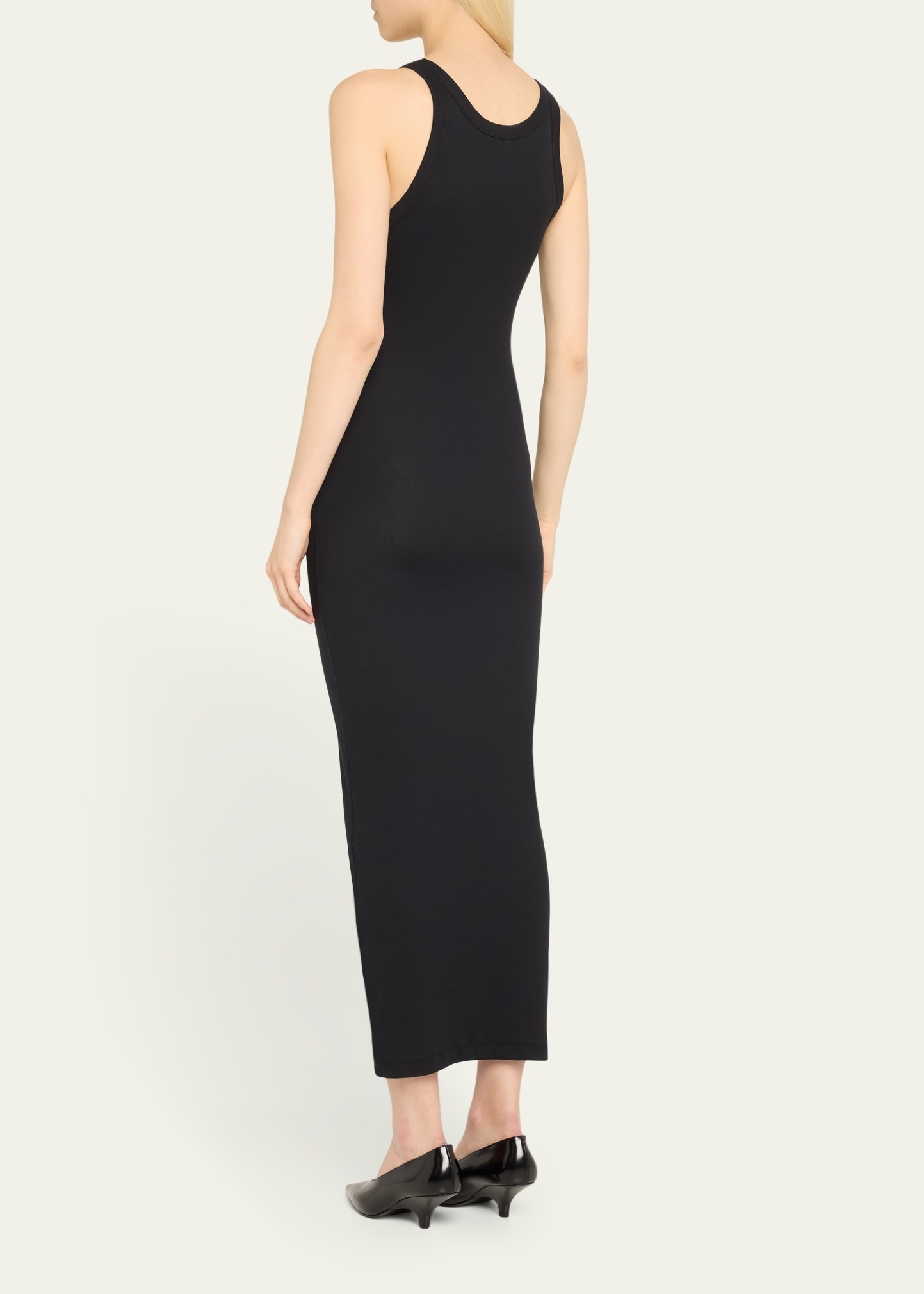 Curved Rib Tank Dress - 3