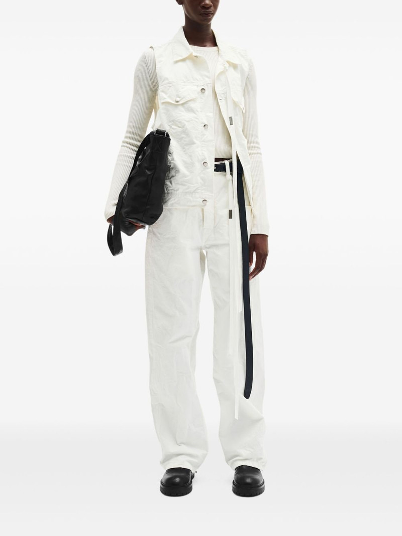 Ann Demeulemeester Kati cropped sweater outlook