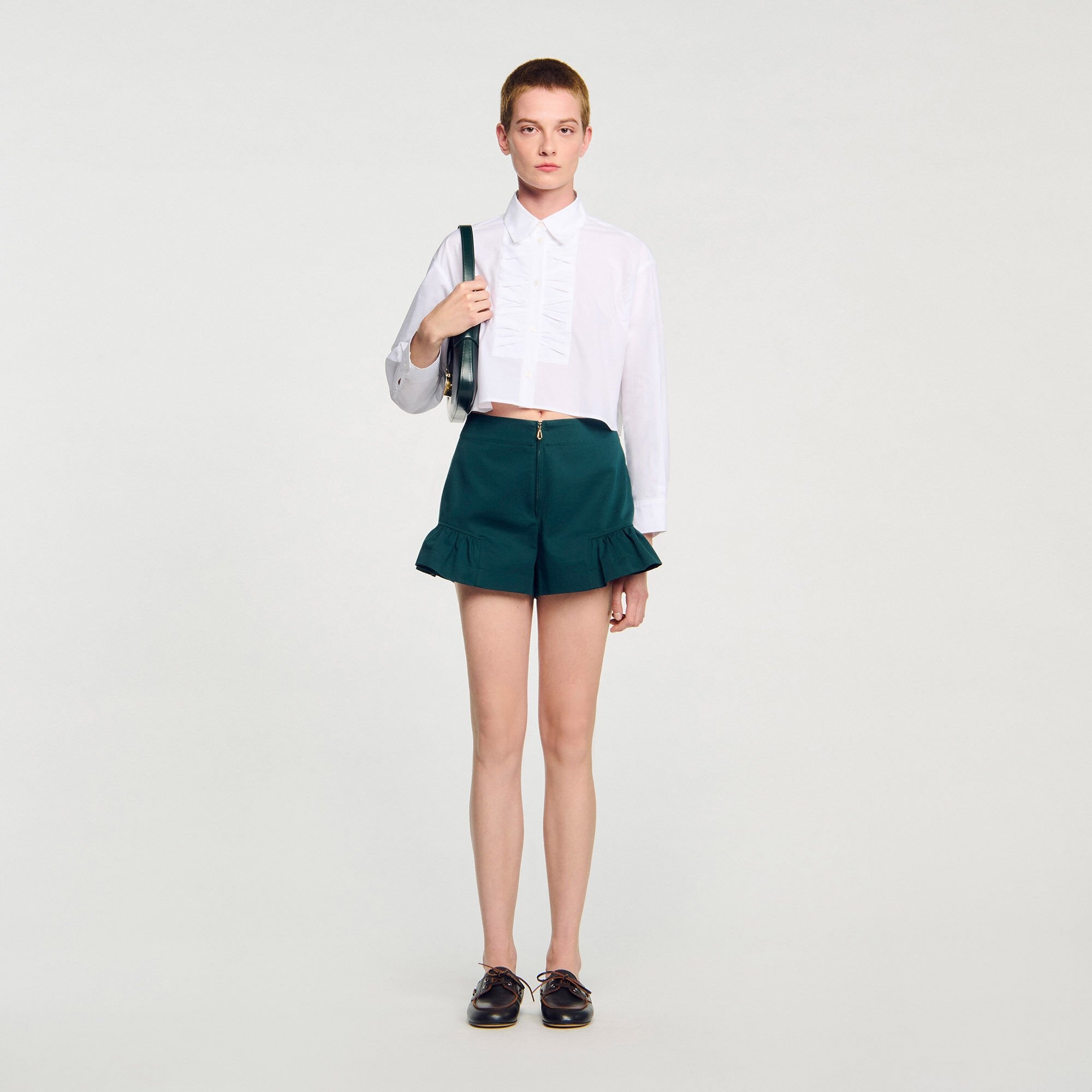 RUFFLED SHORTS - 1