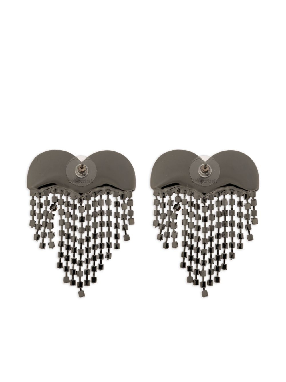 Crystal Heart earrings - 6