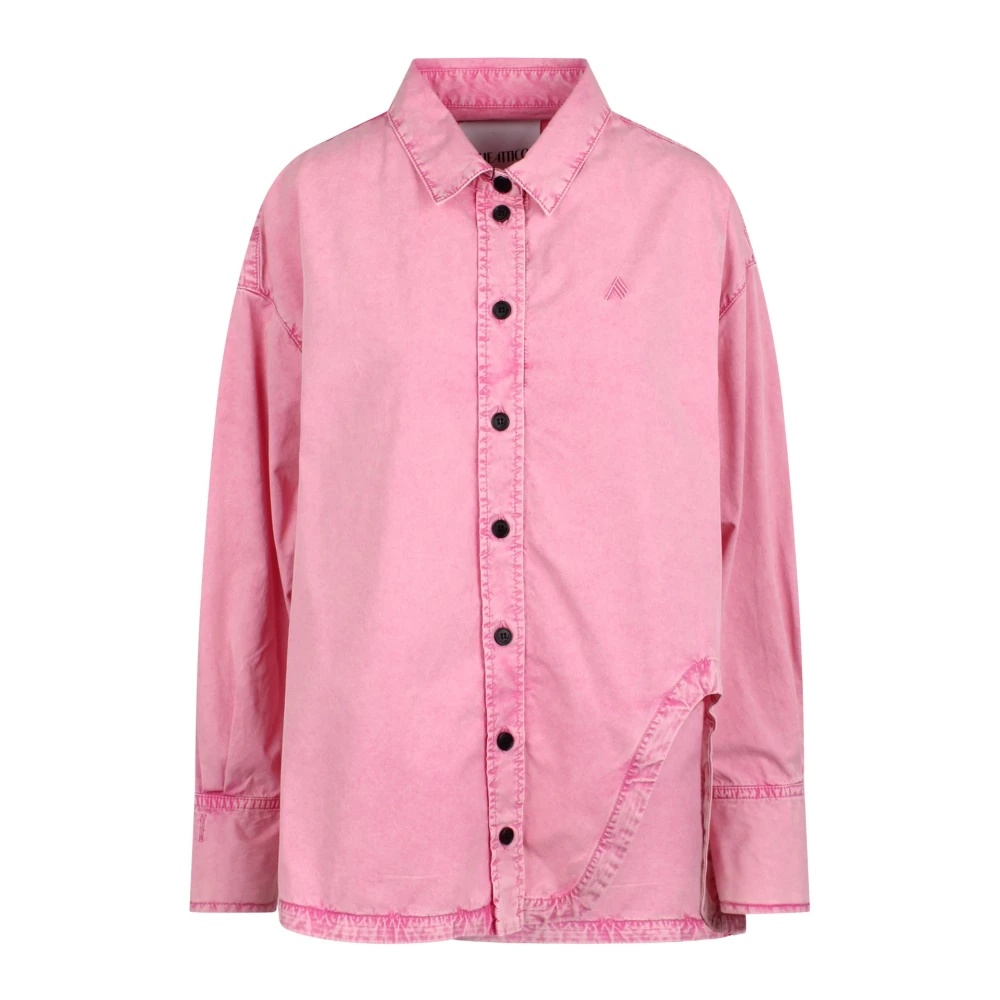 THE ATTICO DIANA SHIRT WITH EMBROIDERED LOGO | miinto