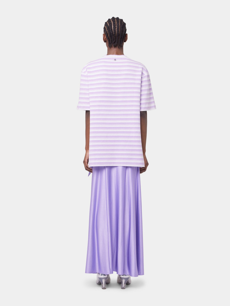 LAVENDER LONG SKIRT IN JERSEY 4