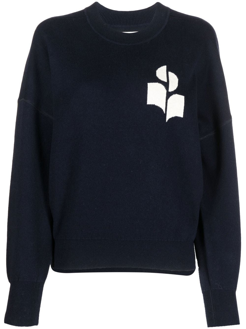 Atlee intarsia-knit relaxed jumper - 1