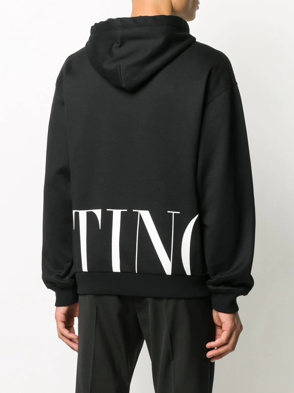 logo-print hoodie - 4