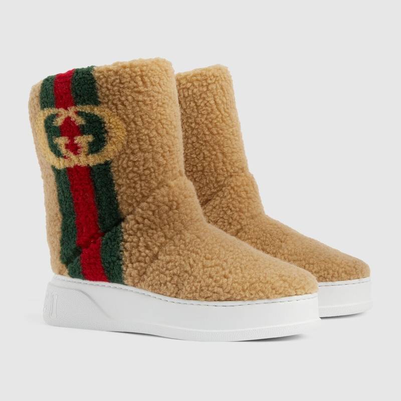 Women's Interlocking G Web boot 2