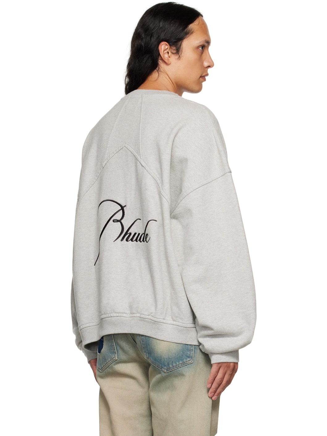 Gray Crewneck Sweatshirt - 3