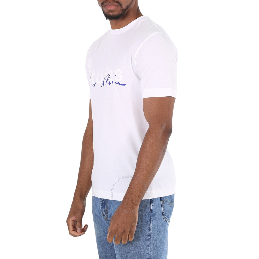 Etudes Men's White Yves Wonder Signature T-shirt - 5