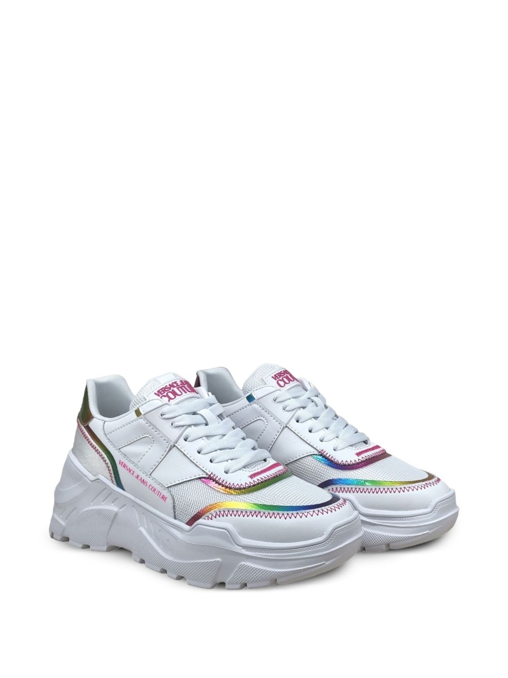 holographic-detail sneakers - 2