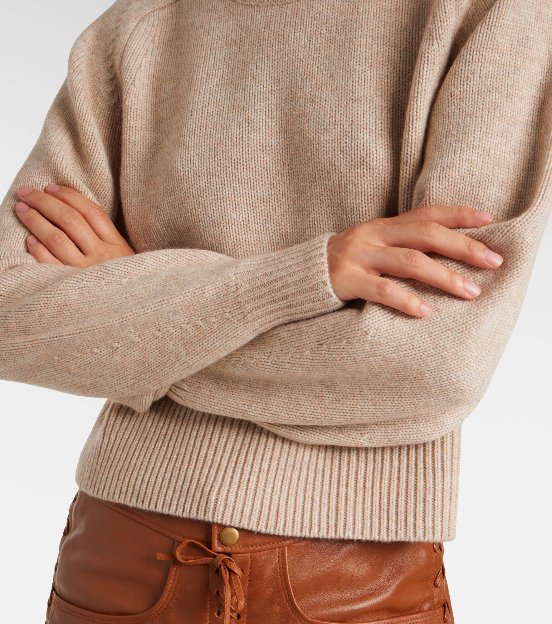 Leandra wool and cashmere sweater - 5
