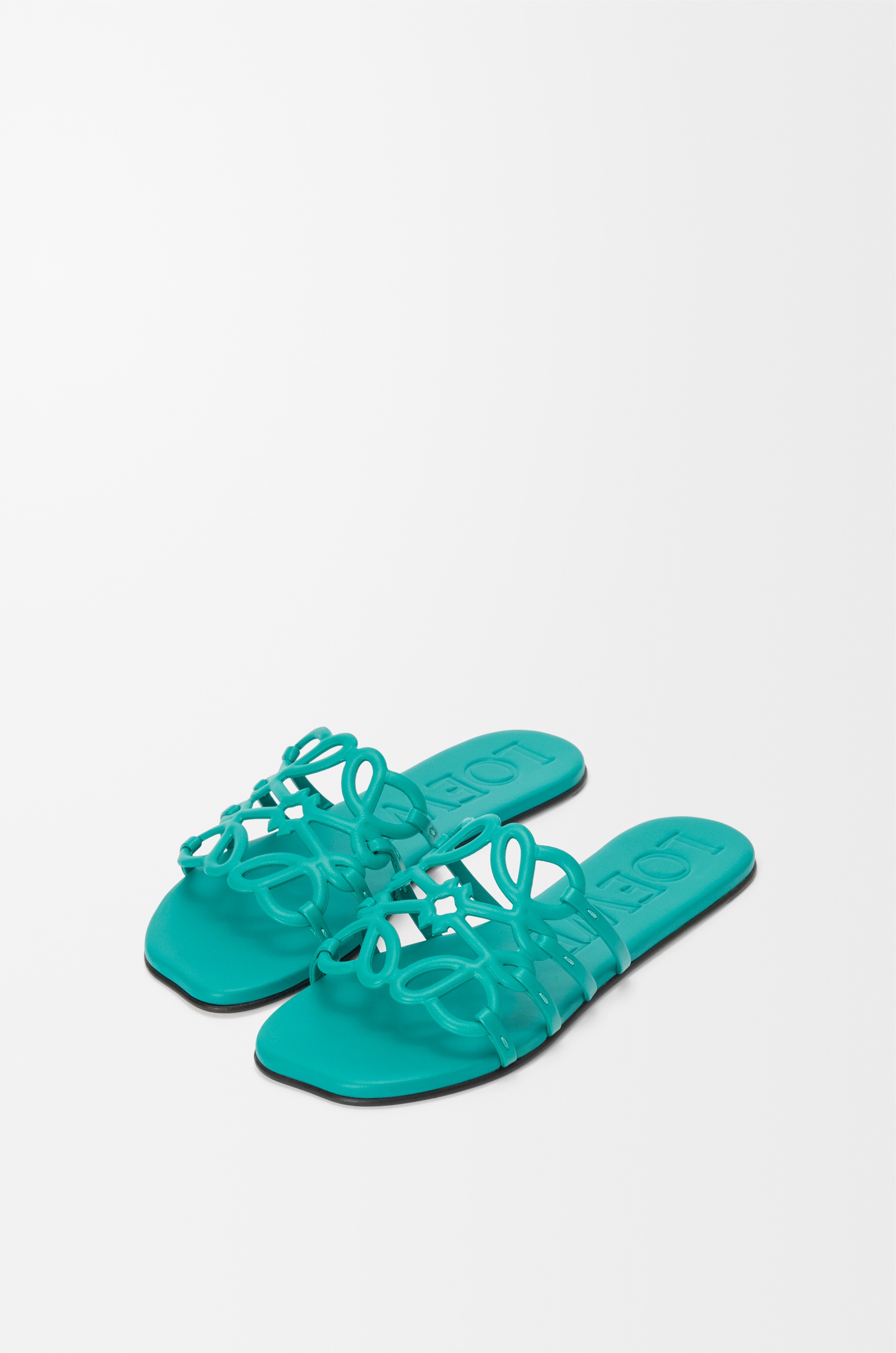 Petal Anagram slide in soft calfskin - 3