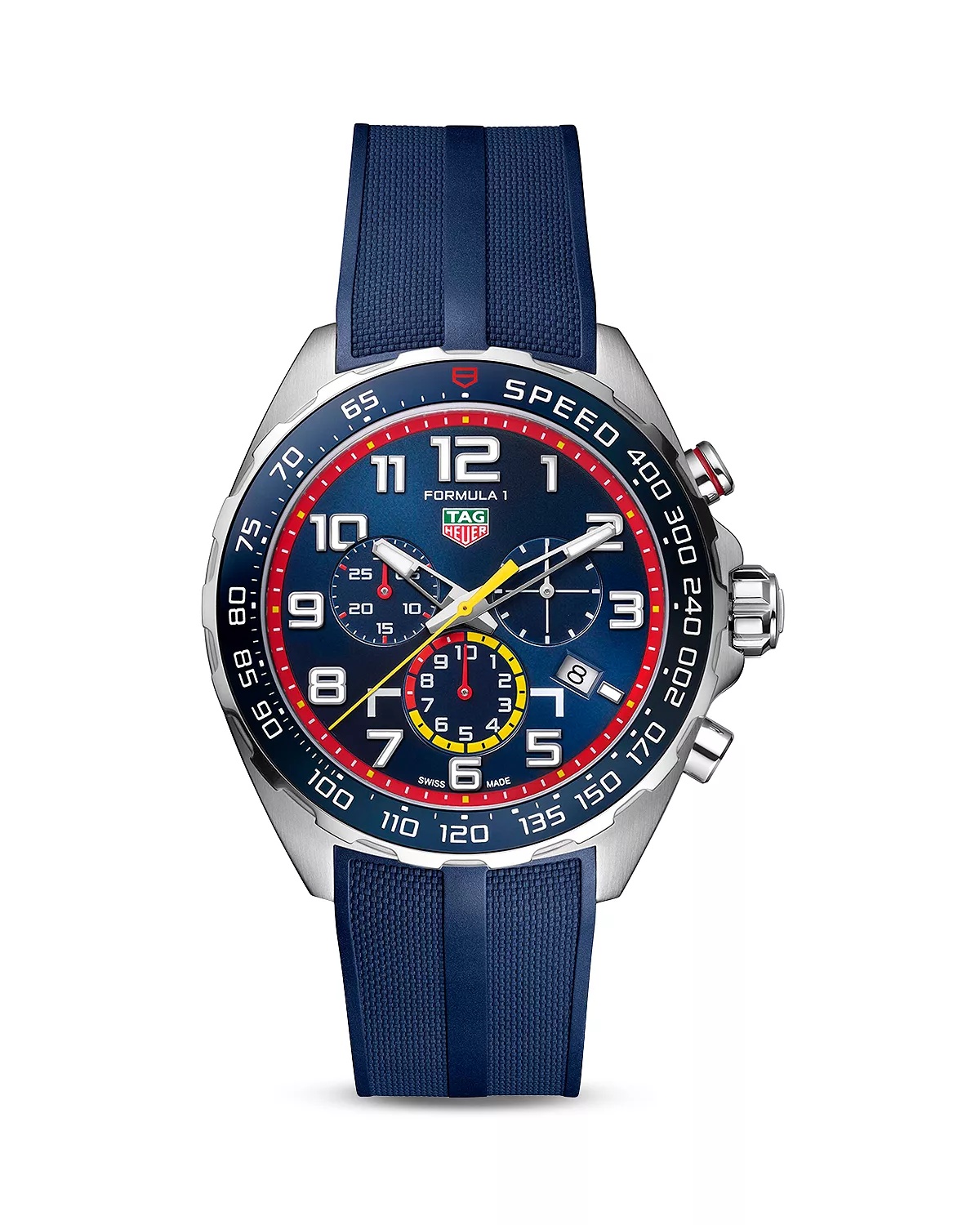Formula 1 Red Bull Stainless Steel Rubber Strap Chronograph, 43mm - 1