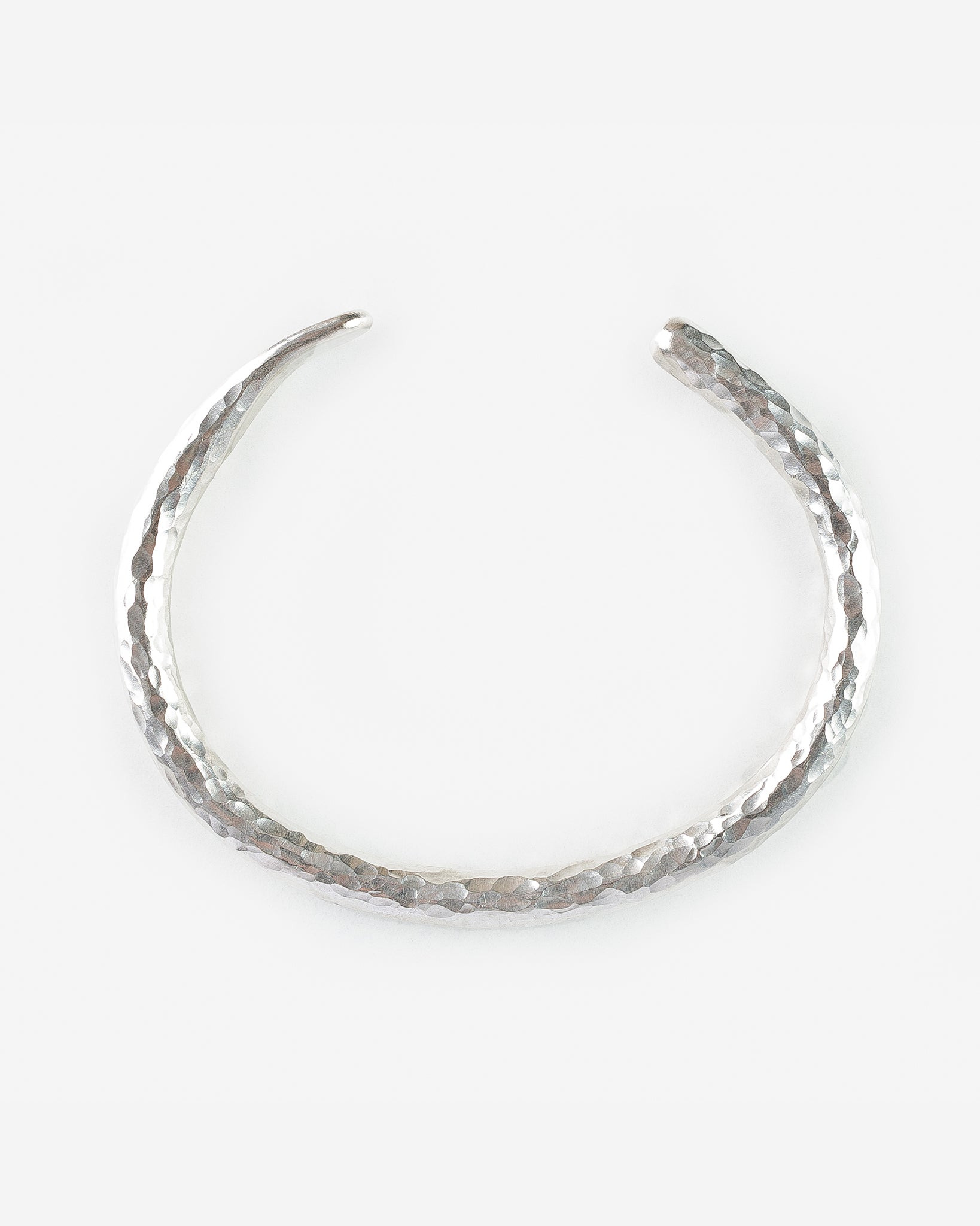 OGL-HHAM-BANGLE-SIL OGL - Hand Hammered Bracelet - Sterling Silver - 7