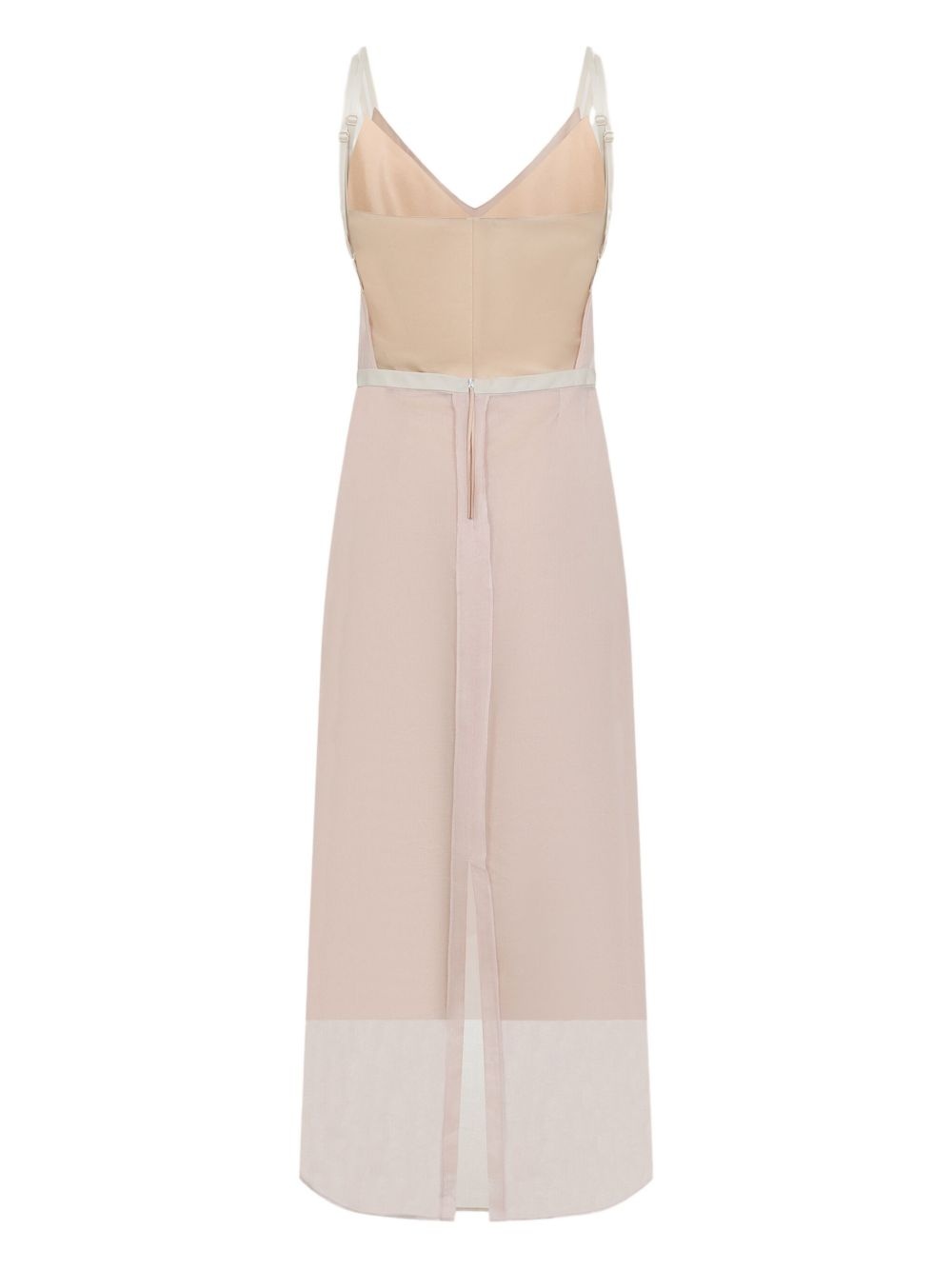 Carven open-back silk dress | REVERSIBLE