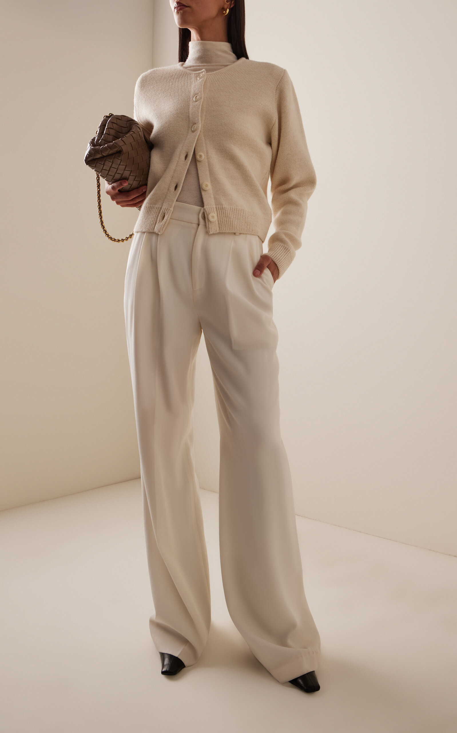Knit Cardigan ivory - 3