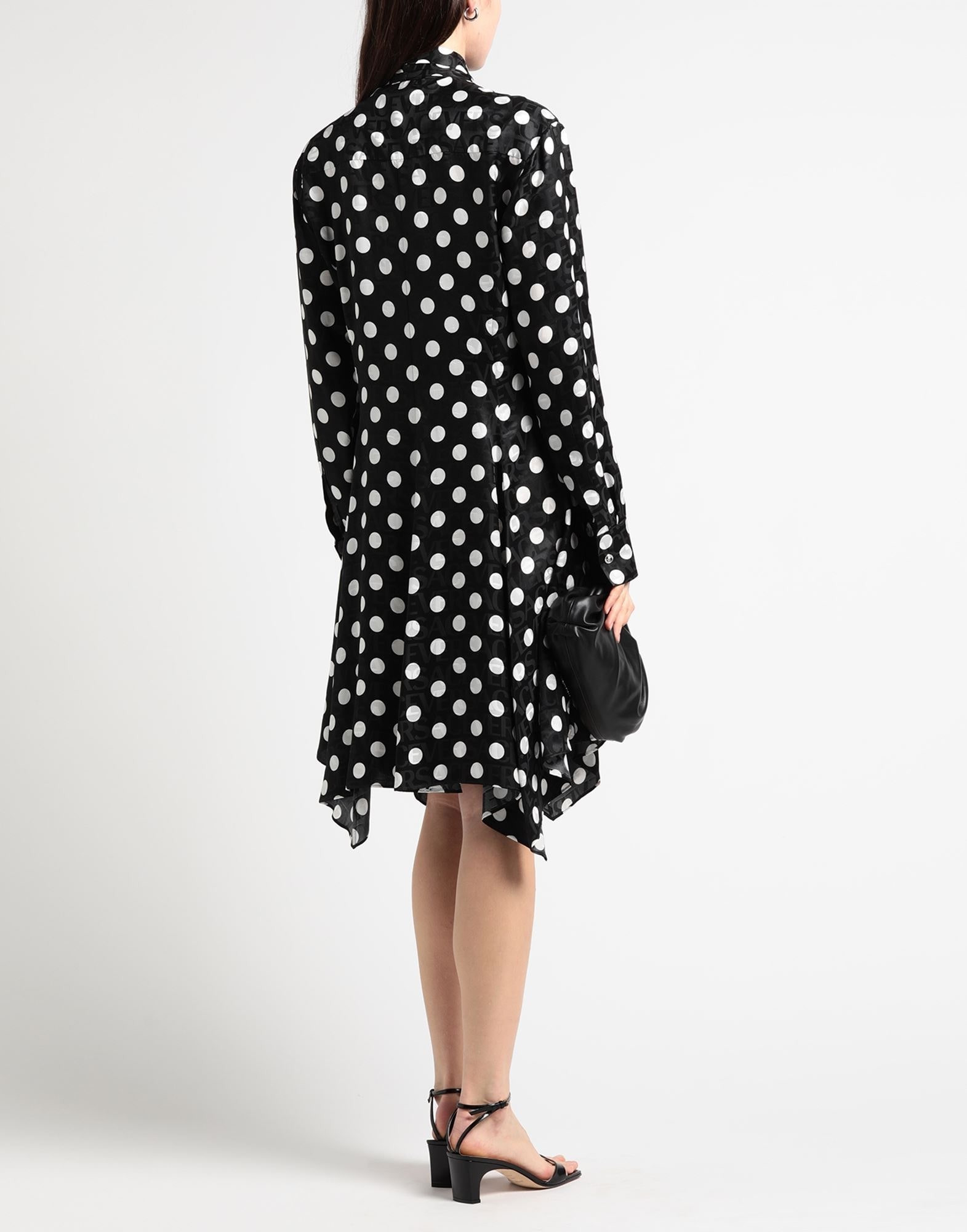 Black Women's Shirt Dress - 4