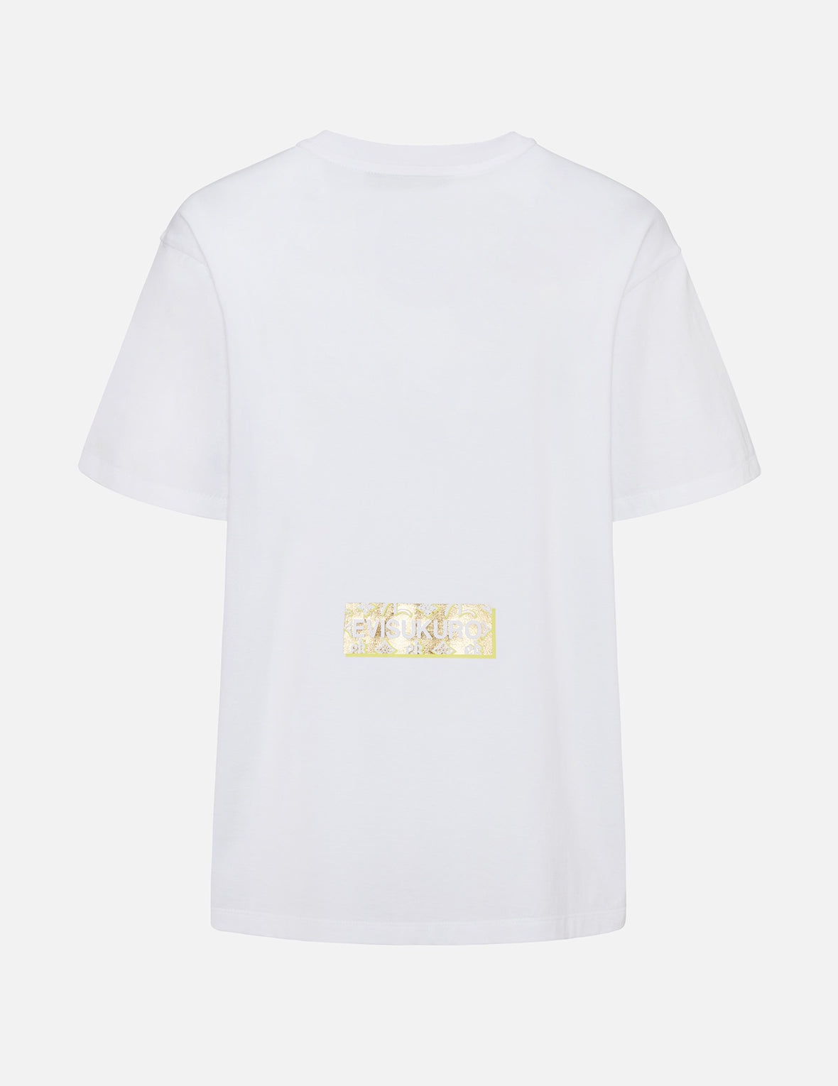Cast Shadow Effect Kamon Print T-shirt - 8