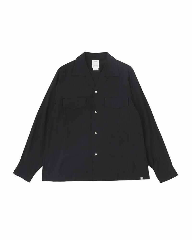 KEESEY SHIRT L/S BLACK - 1