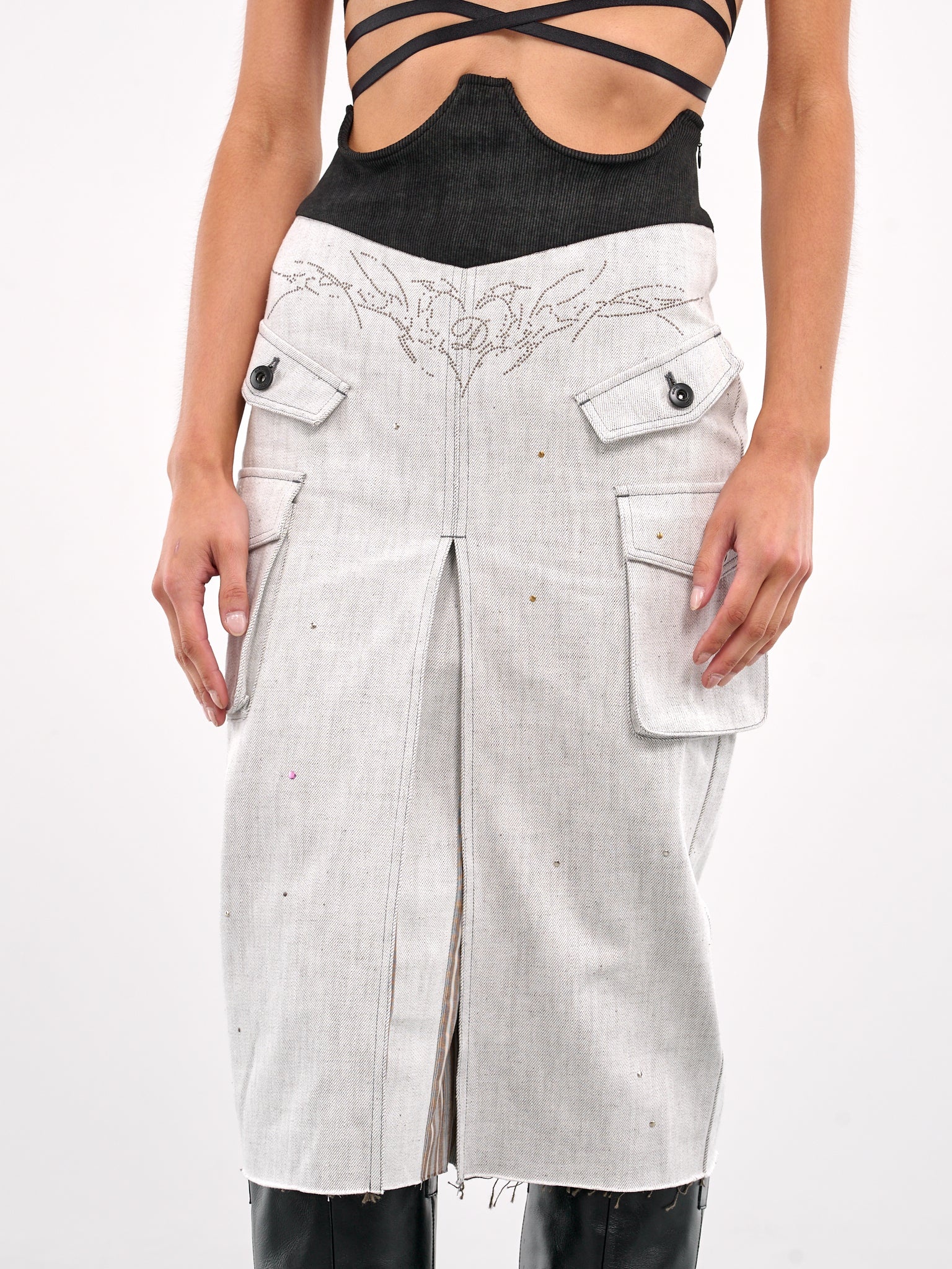 Cargo Midi Skirt - 4