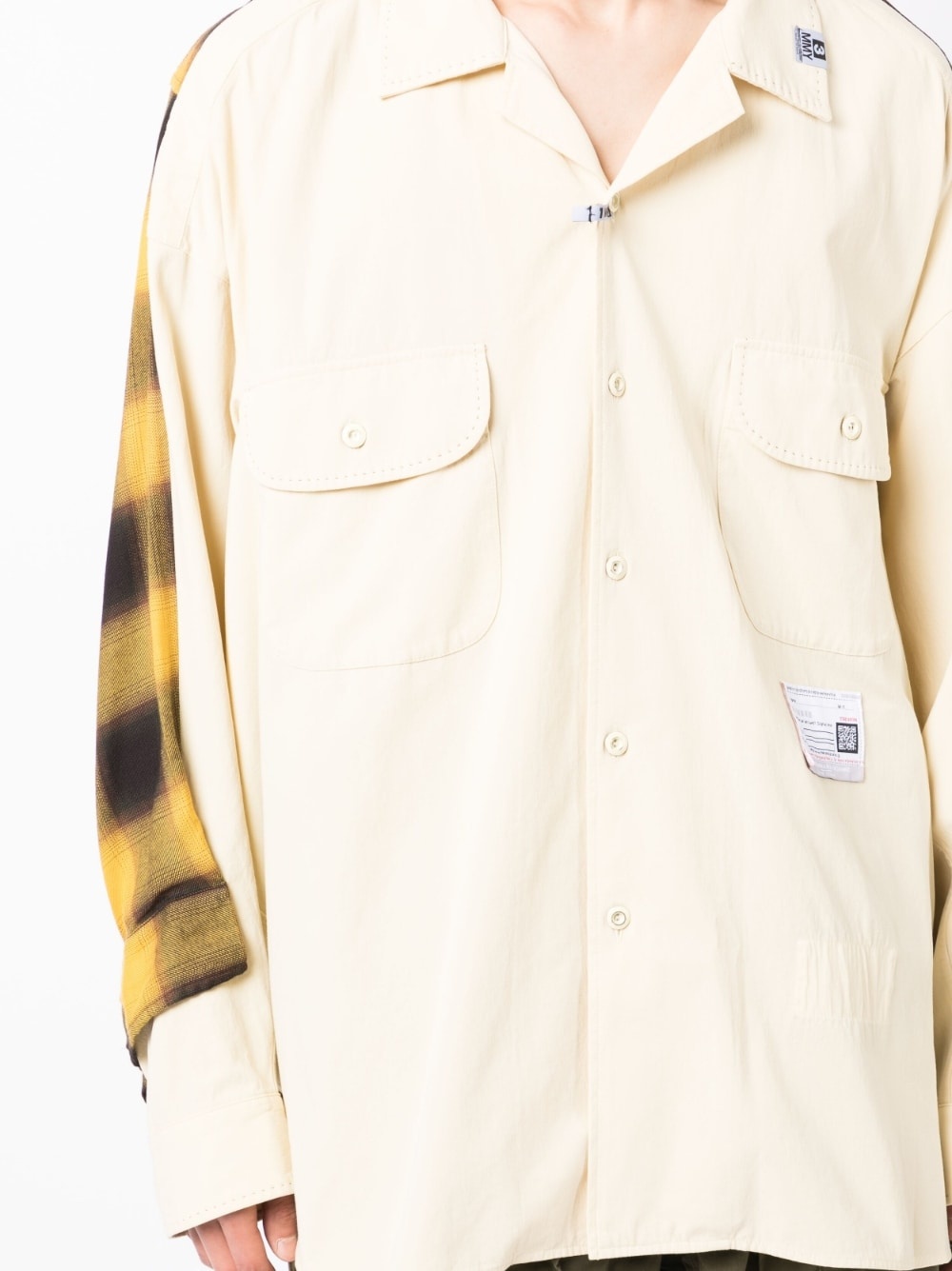 Back Covered cotton shirt - 5
