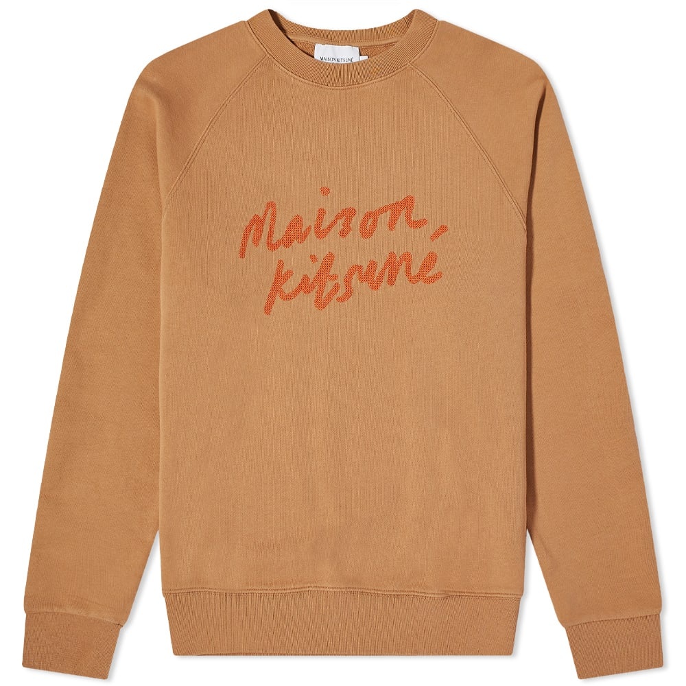 Maison Kitsuné Handwriting Clean Crew Sweat - 1