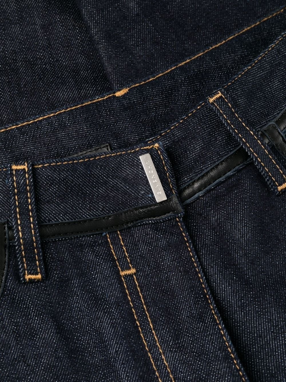 low-rise flared jeans - 7