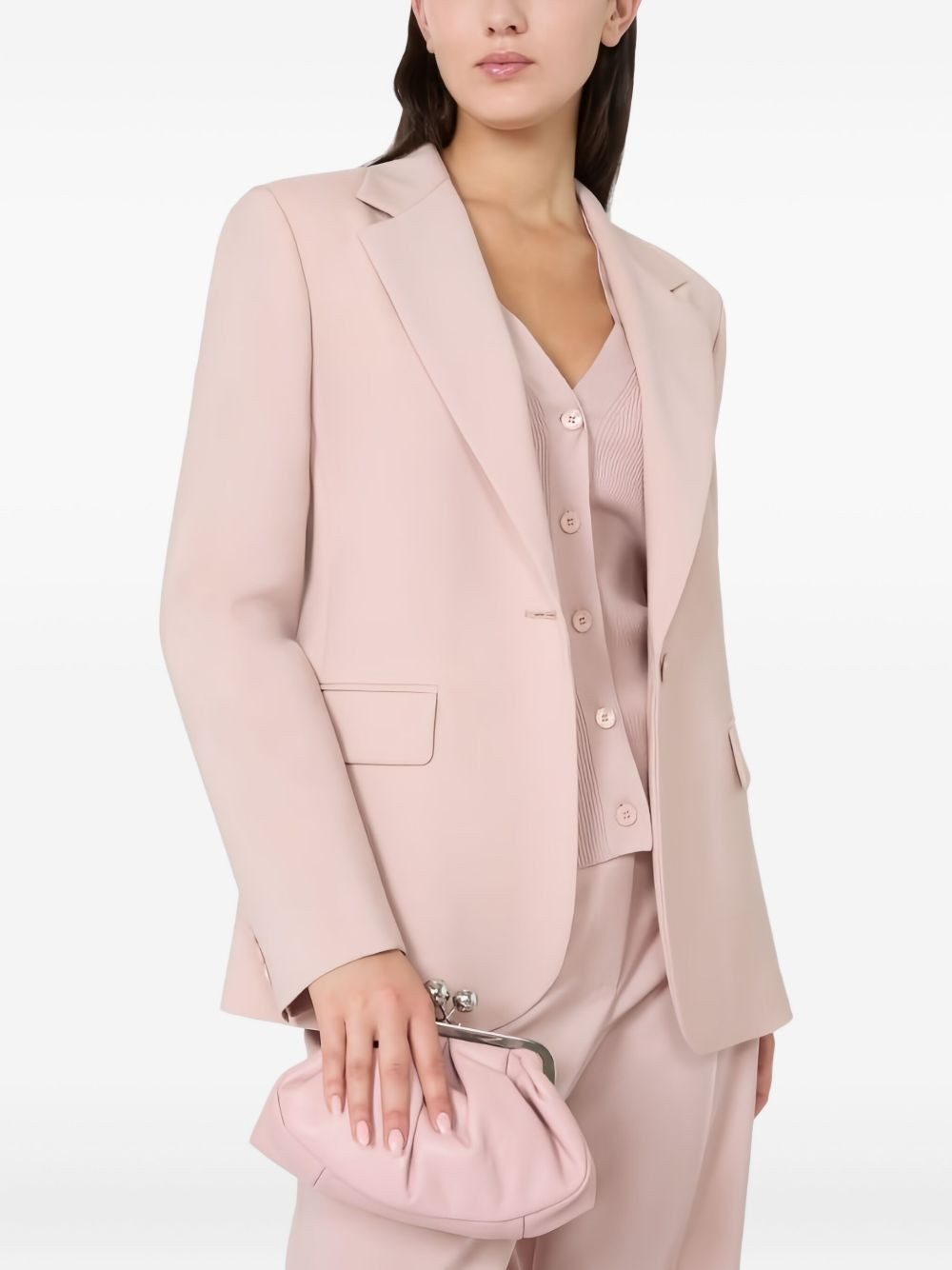 single-breasted blazer - 4