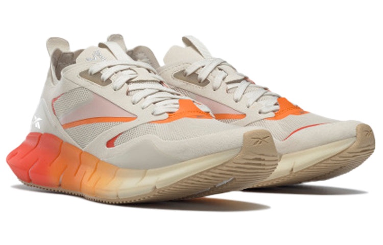 (WMNS) Reebok Zig Kinetica Horizon 'Alabaster Carotene' FW6269 - 3