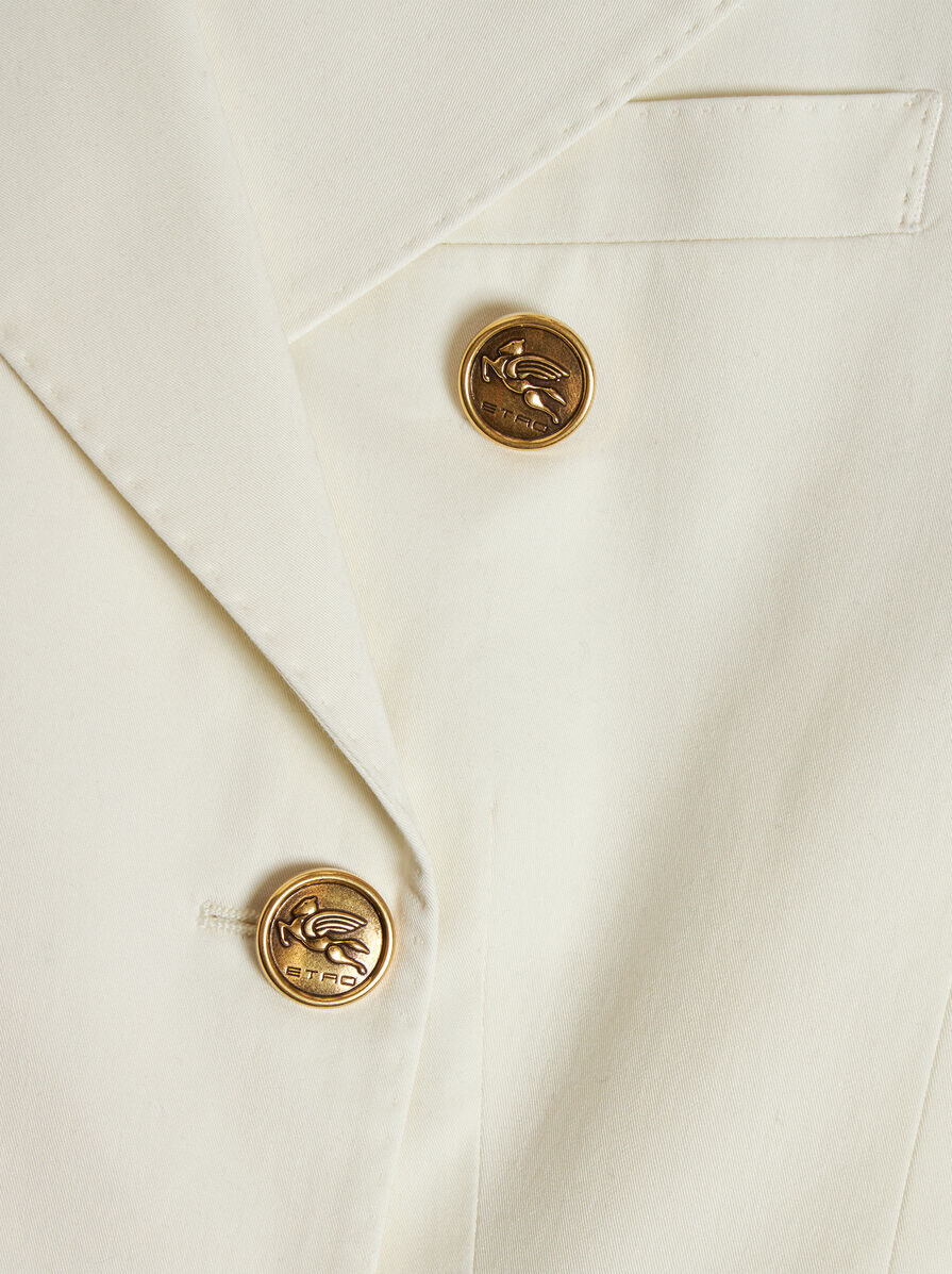 DOUBLE-BREASTED JACKET WITH PEGASO BUTTONS - 6