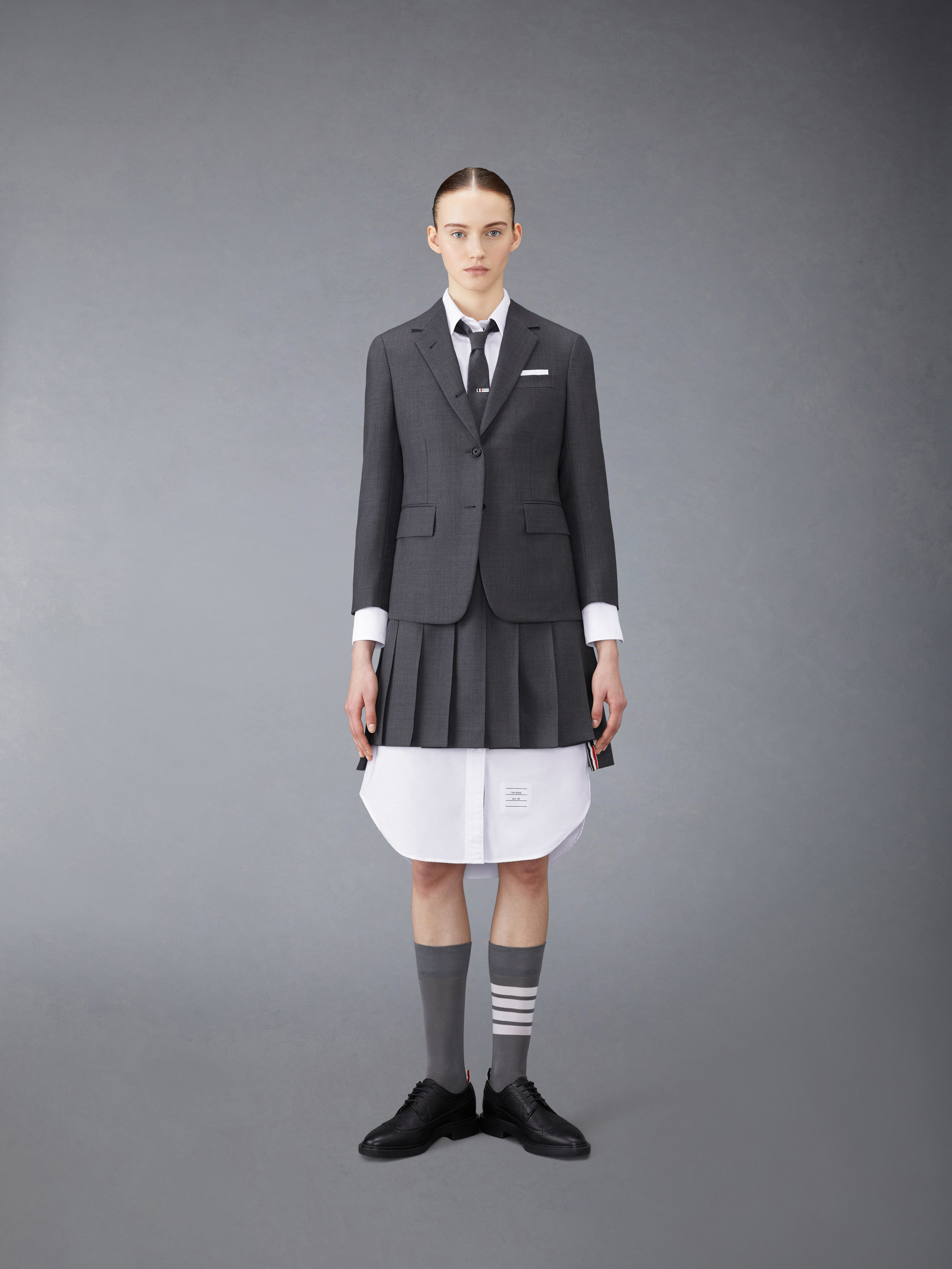 pleated mini skirt - 4