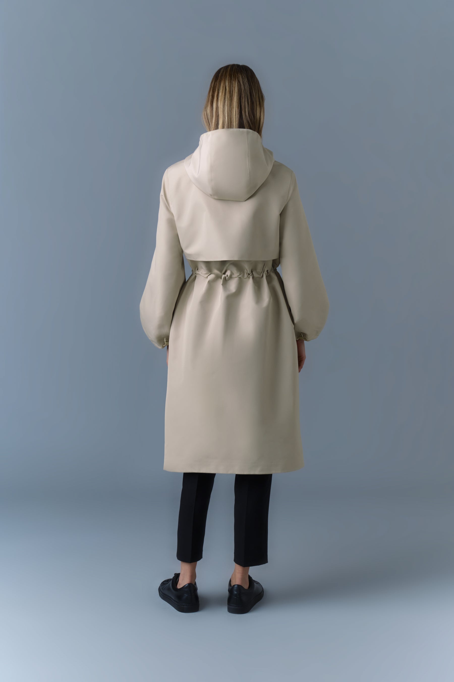 MEKELLE Long Recycled Technical Rain Coat - 5