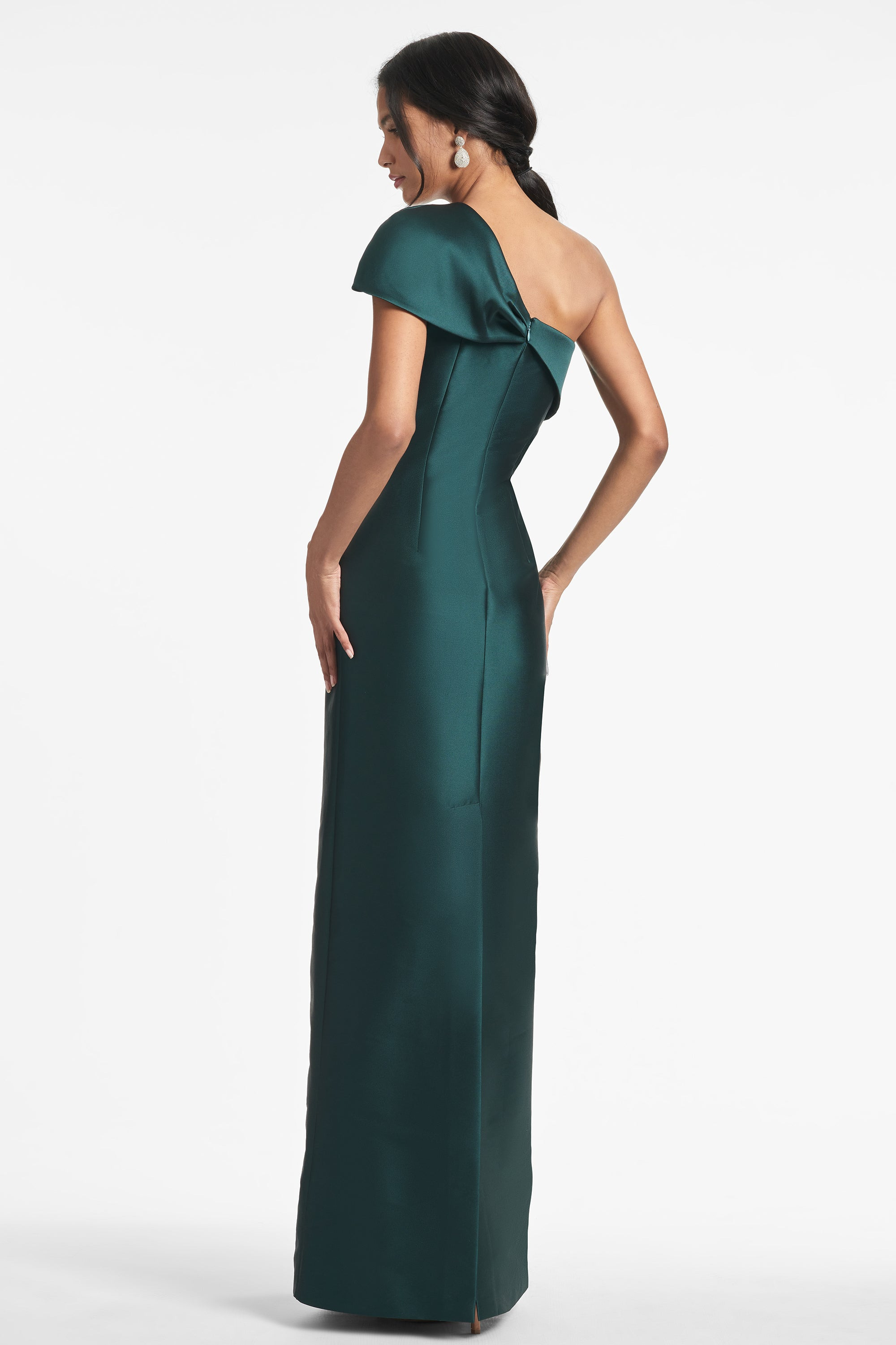 Ines Gown - Forest Green - 4