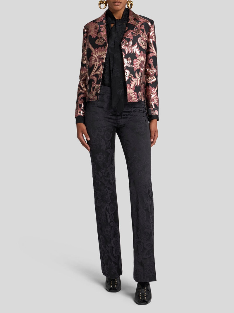 Etro CROPPED JACQUARD JACKET outlook