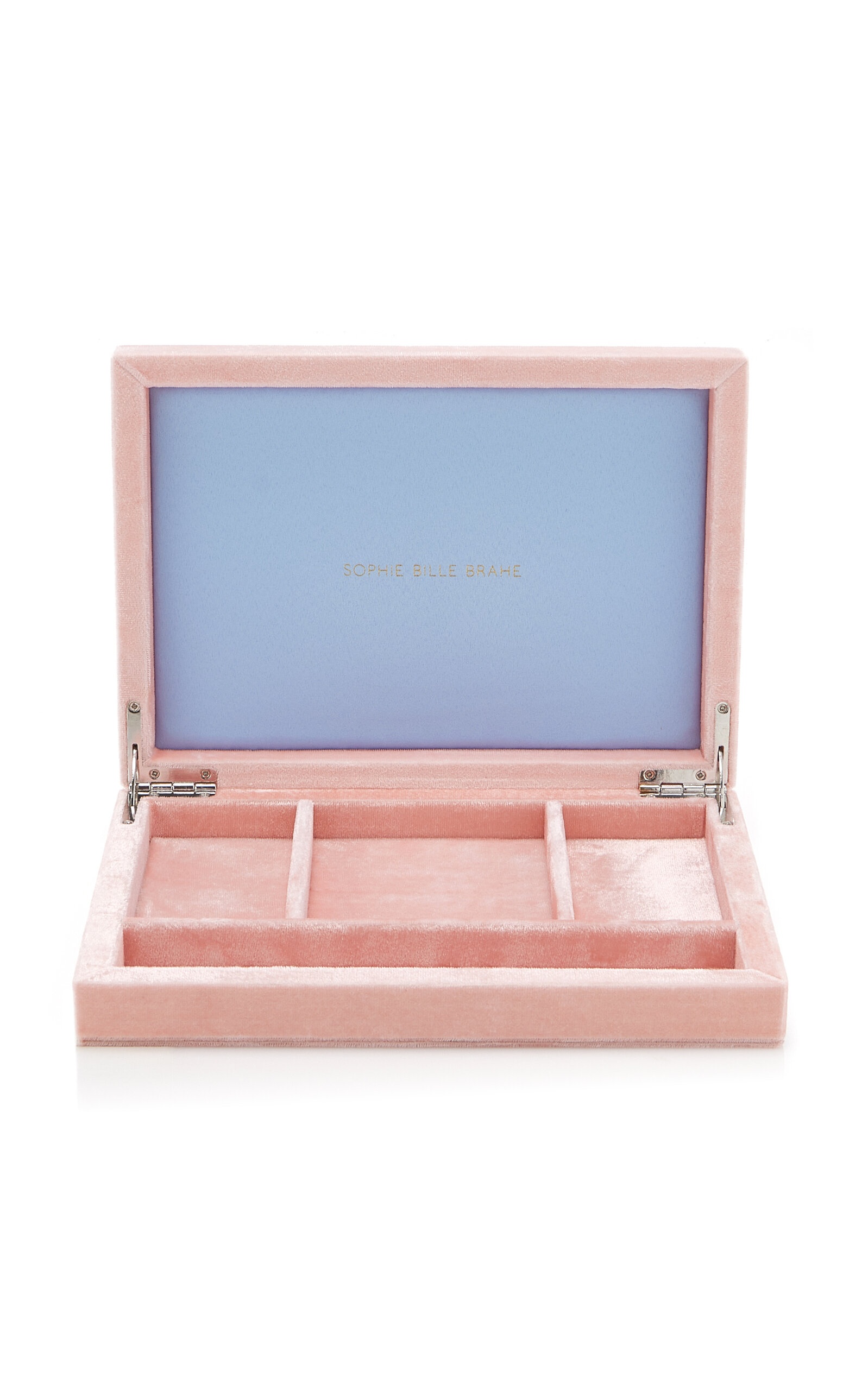 Tresor Velvet Jewelry Box coral - 2