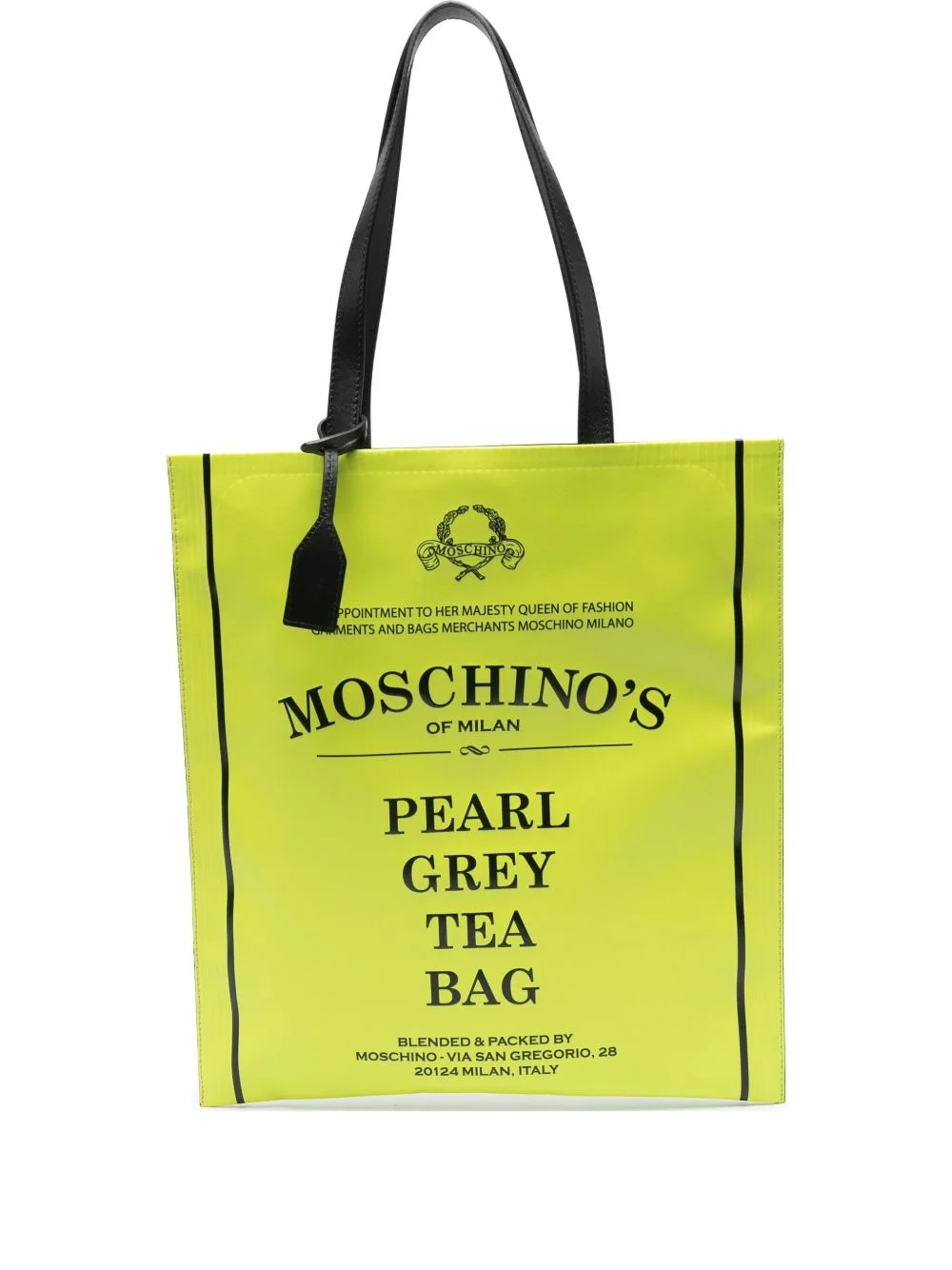 logo-print tote bag - 1
