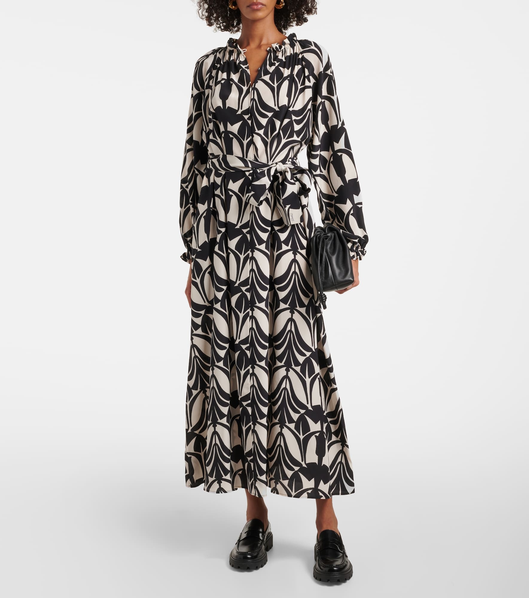 Cerere silk shirtdress - 2