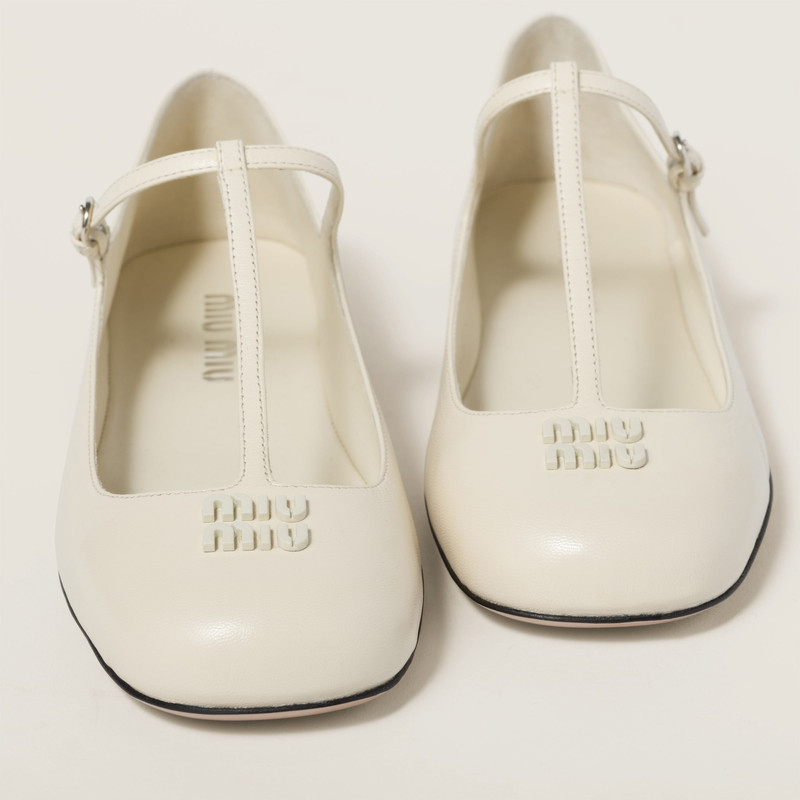 Leather ballerinas 4