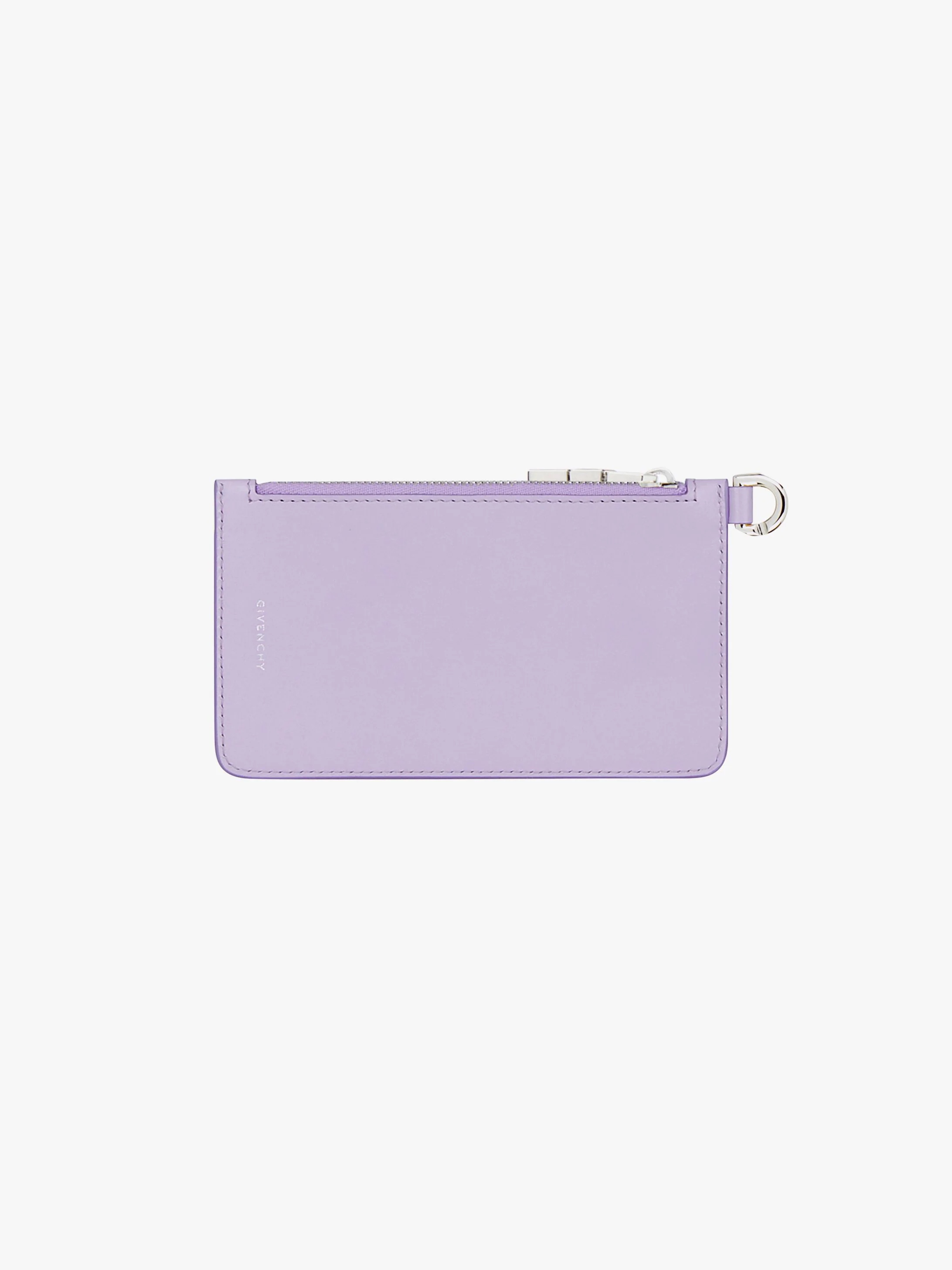 4G ZIPPED CARD HOLDER IN BOX LEATHER - 2