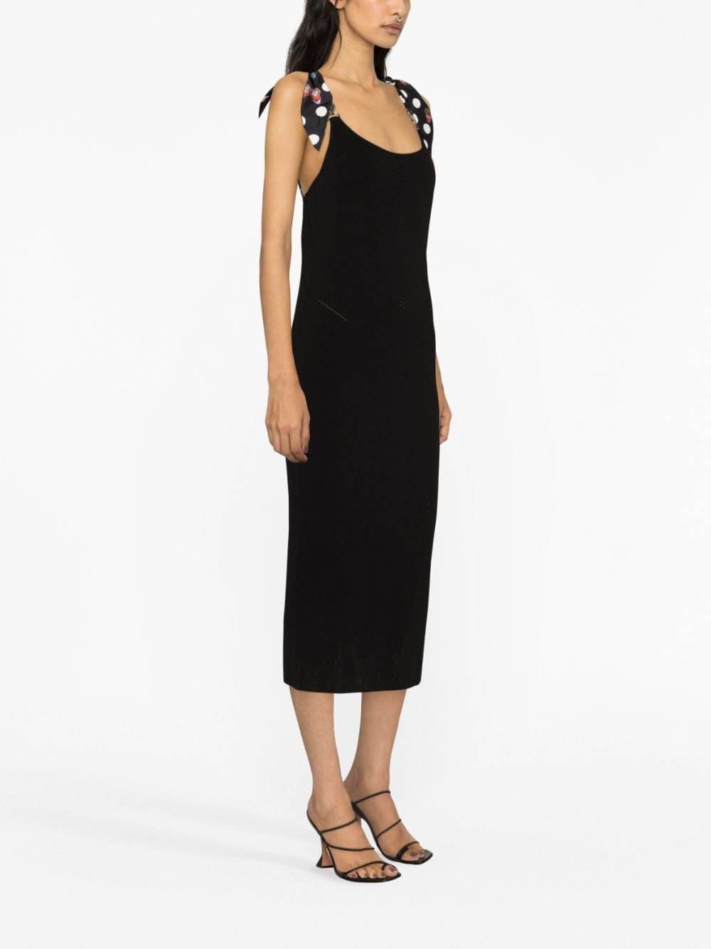 Versace Medusa '95 Fluted Midi Dress - Farfetch