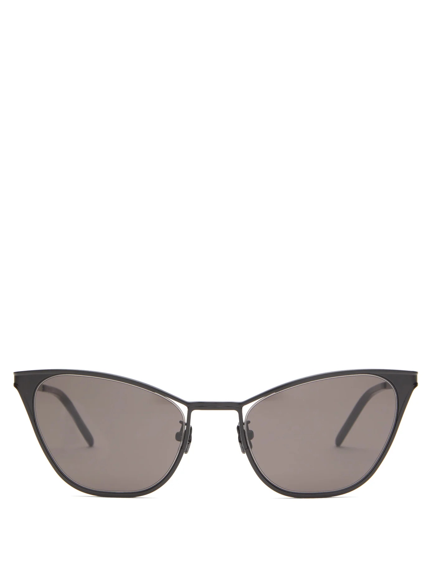 Cat-eye metal sunglasses - 1