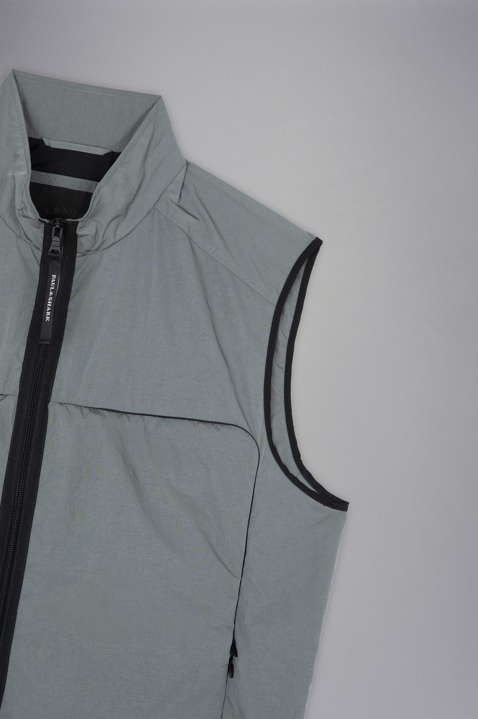 CRINKLE GILET - 5