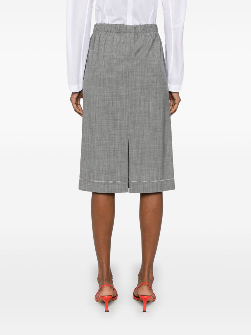 decorative-stitching chambray skirt 4