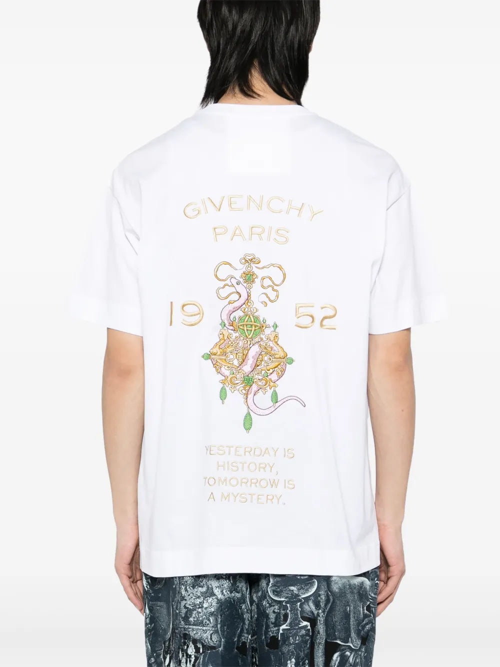 LOGO-EMBROIDERED T-SHIRT - 3