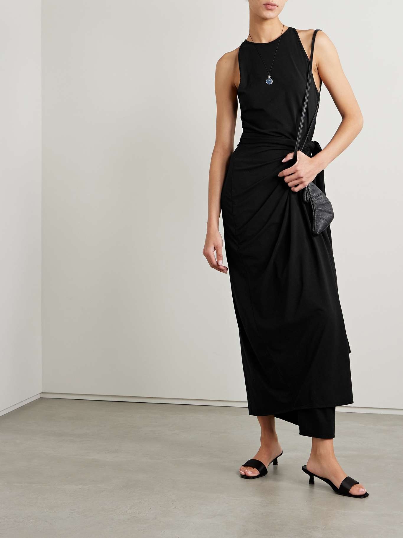 + NET SUSTAIN stretch-jersey midi dress - 2