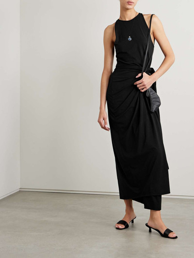 Another Tomorrow + NET SUSTAIN stretch-jersey midi dress outlook