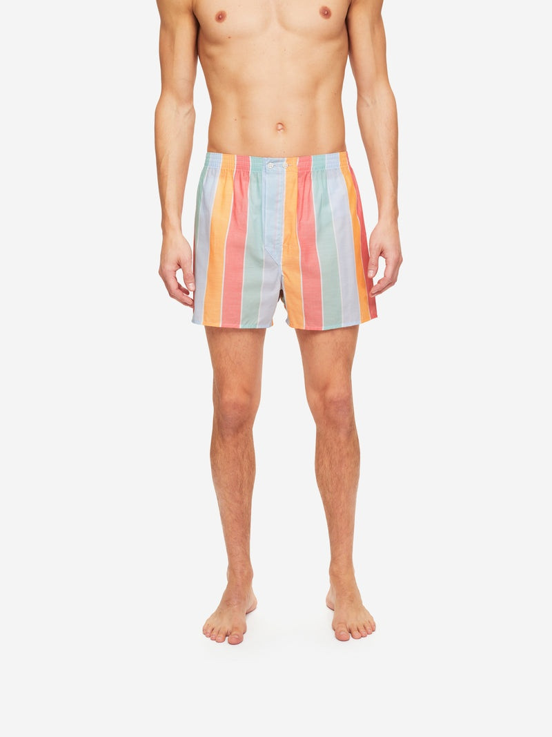 Men's Classic Fit Boxers Amalfi 18 Cotton Batiste Multi 5