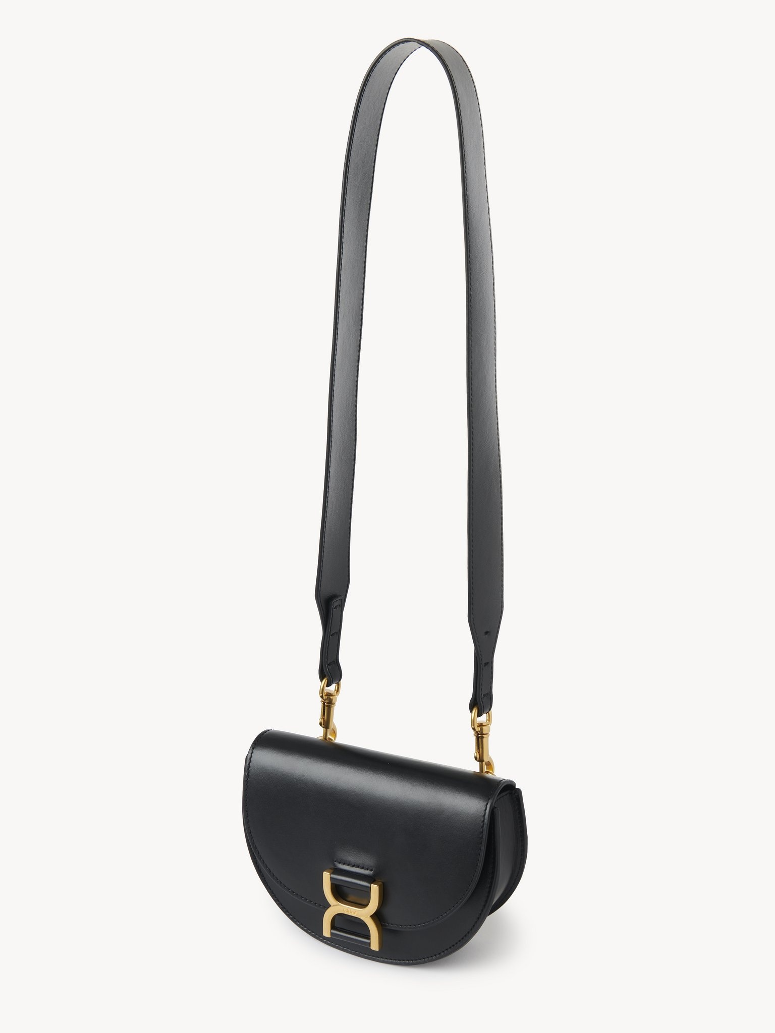 MINI MARCIE FLAP BAG IN SHINY LEATHER - 3