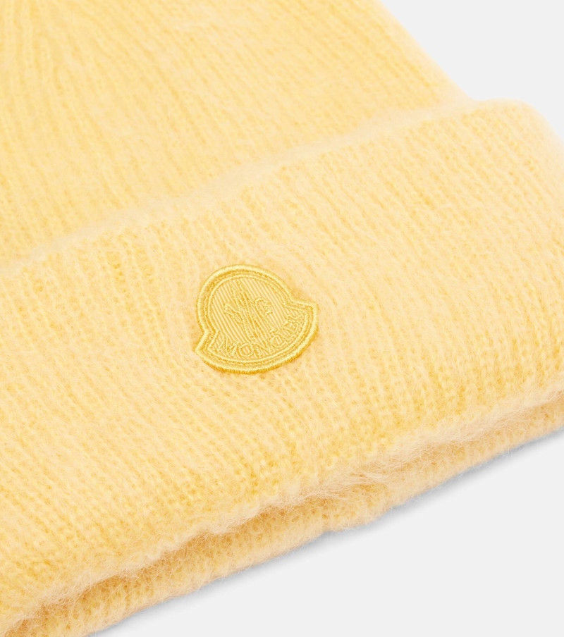 Logo mohair and wool-blend beanie 3