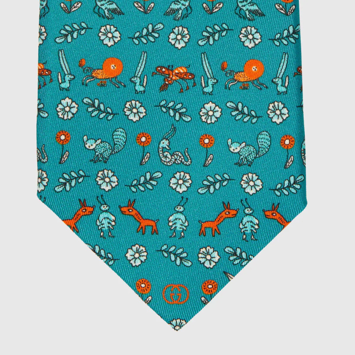 Freya Hartas print silk tie - 3