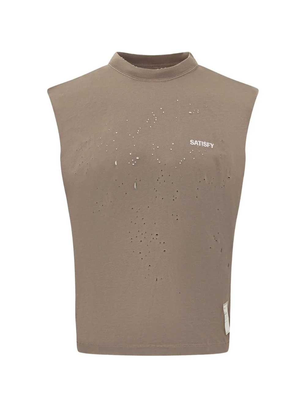 MothTech distressed-effect T-shirt - 1